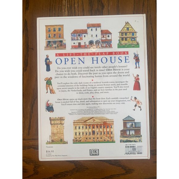 Open House - Hardcover By Steve Noon Lift a Flap Book NEW - Picture 2 of 8